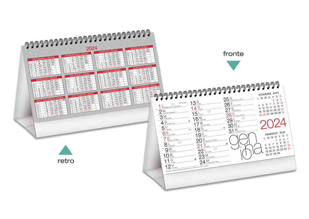 calendario da tavolo olandese moderno